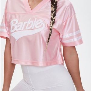 Barbie x Forever 21 Varsity top